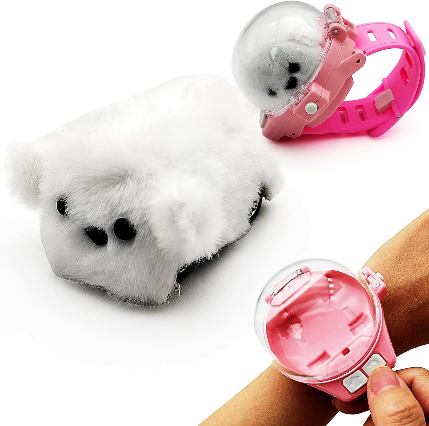 Mini Plush Realistic Animal Toys Watch