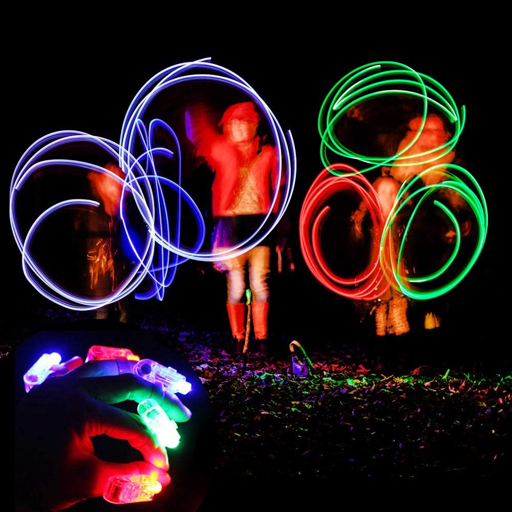 LED Party Finger Lights For Kids (5 Pcs)