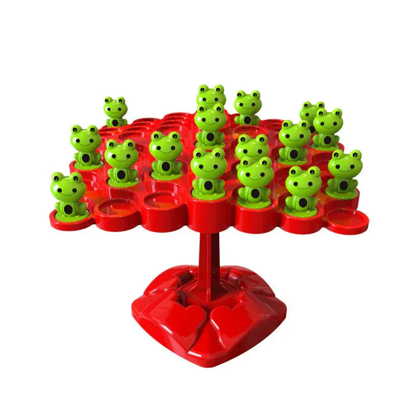 Children Balanced Tree Frog Toy Set