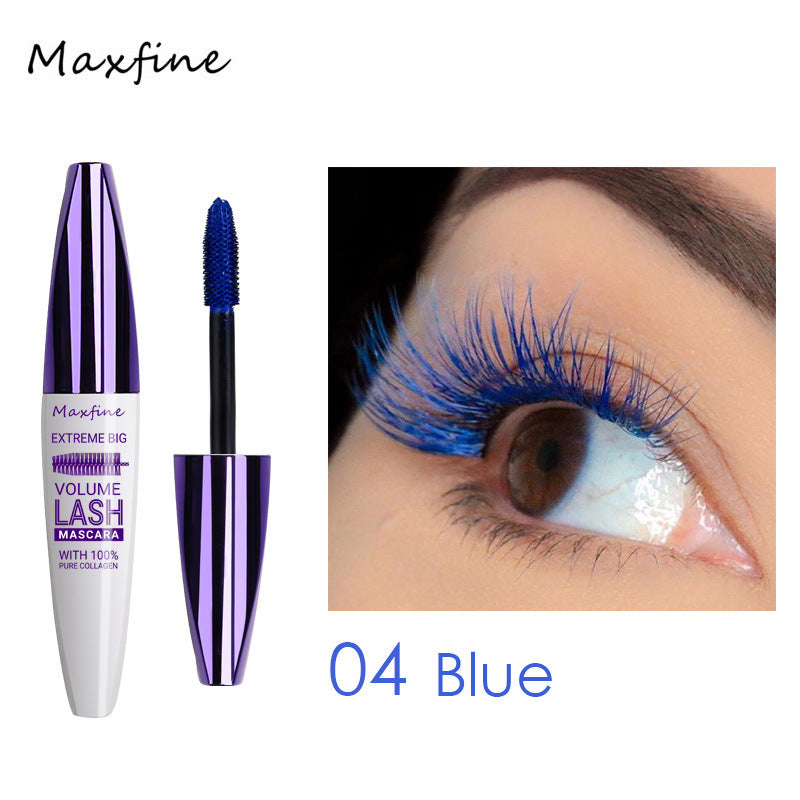 Silk Fiber Mascara Lash Color Mascara Waterproof Rimel 3D Mascara Eyelash Extension Thick Lengthening Eye Lashes