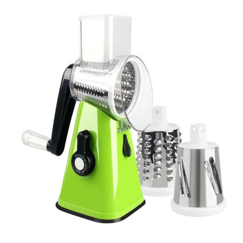 3 In 1 Shredder Grater Rotary With Handle