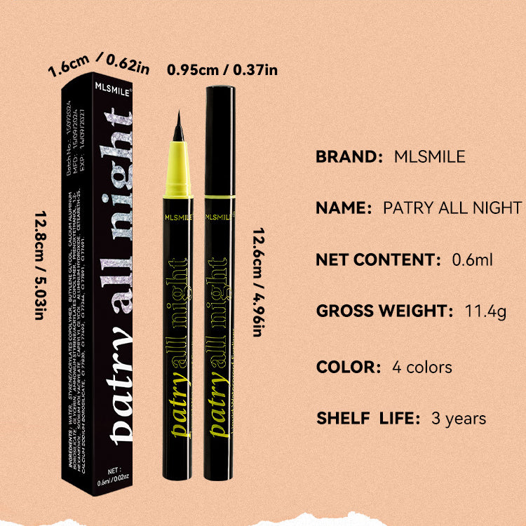 Waterproof Eyeliner Pen Midnight Matte