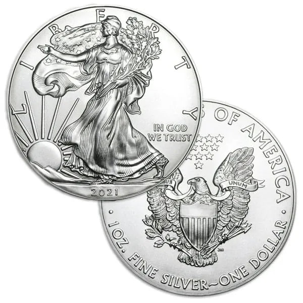 021 1 Oz American Silver Eagle BU