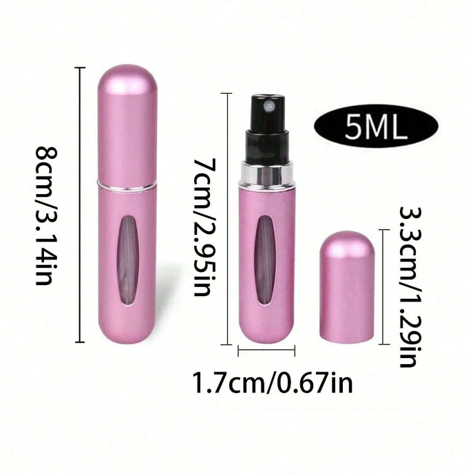 1PC 5ml Refillable Perfume Bottle