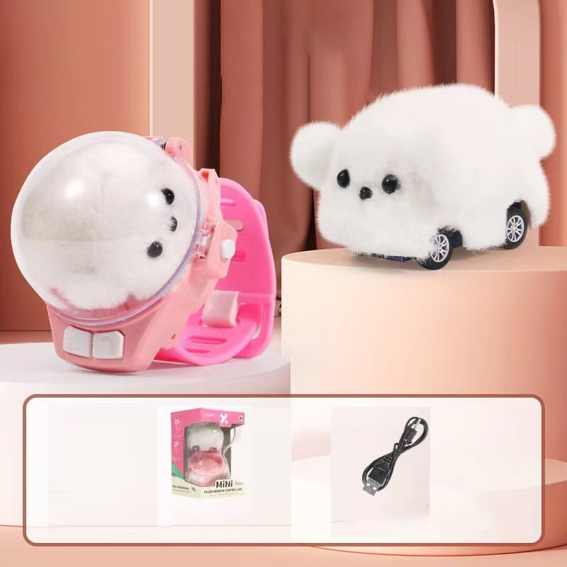 Mini Plush Realistic Animal Toys Watch