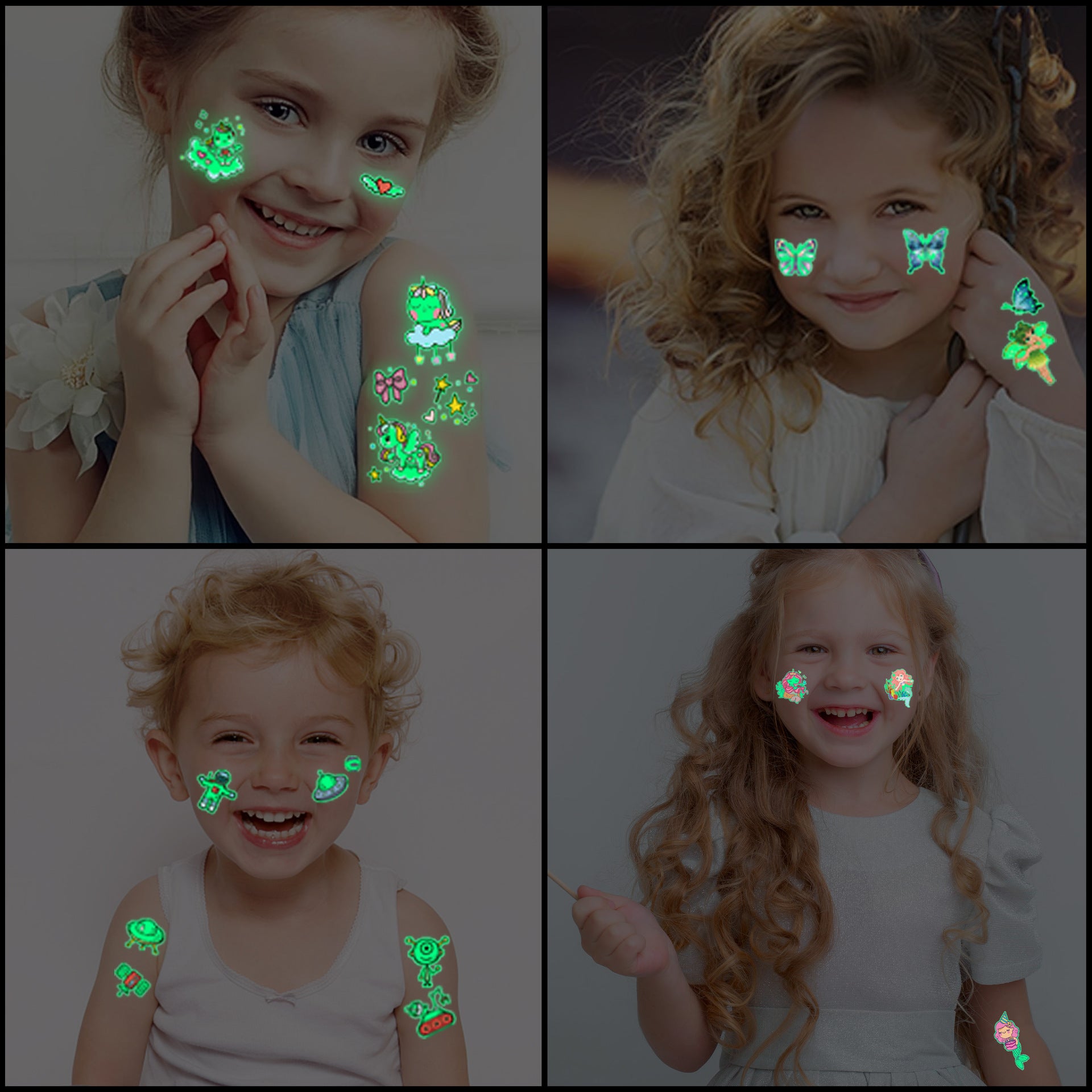 Luminous Tattoos For Kids