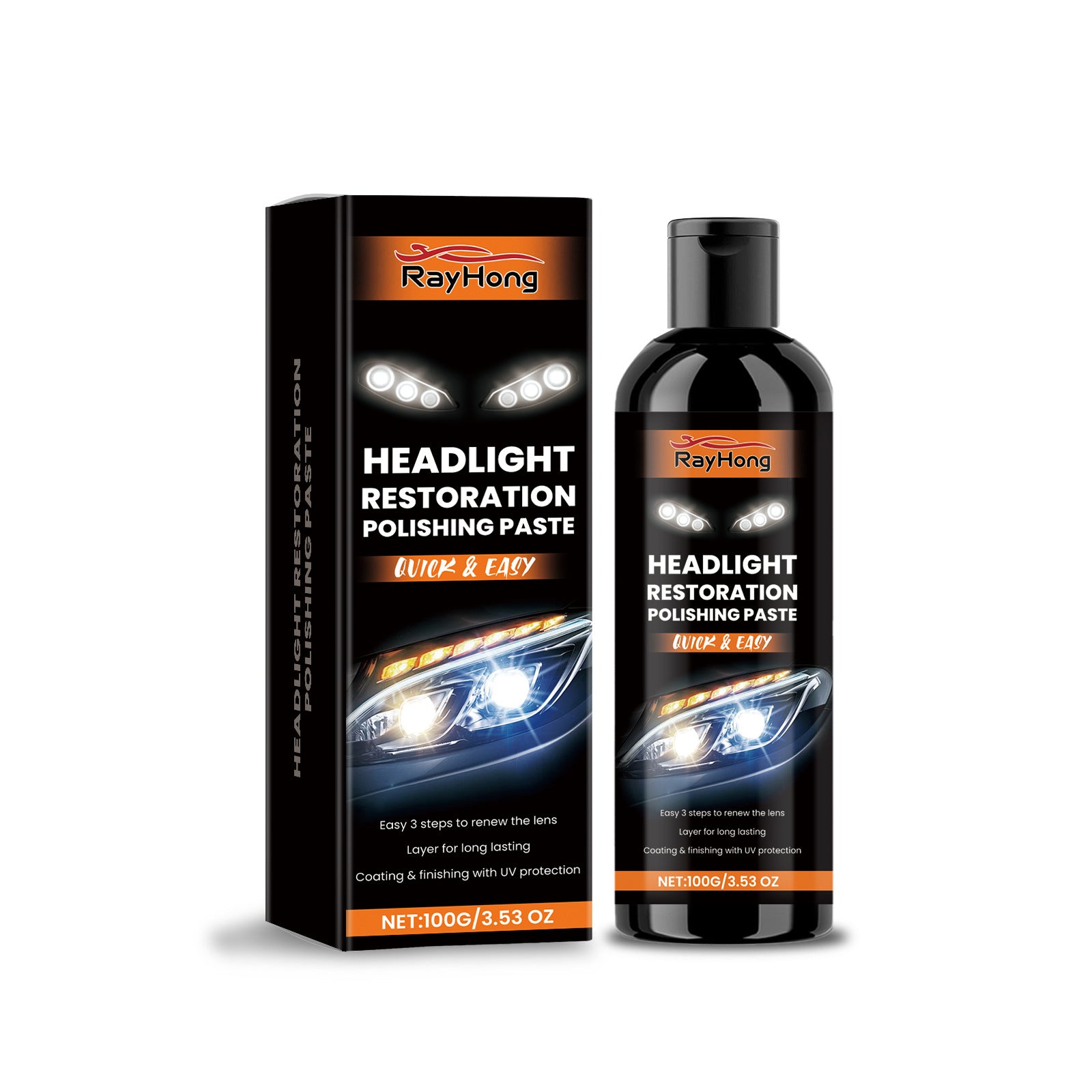 Car Headlight Polishing Agent