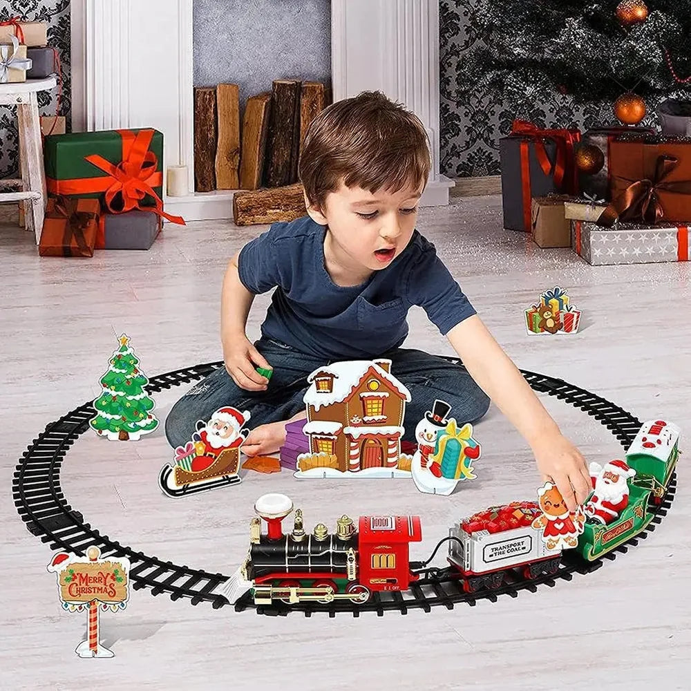 SANTA'S EXPRESS CHRISTMAS TRAIN SET