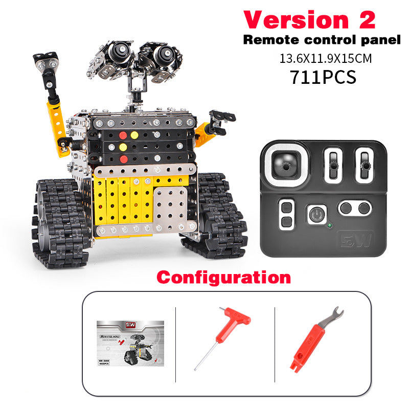 Metal Building Block Remote Control Robot