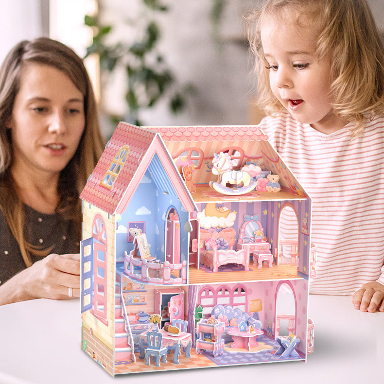 3D Puzzle Children - Princess Birthday Party Princess Castle