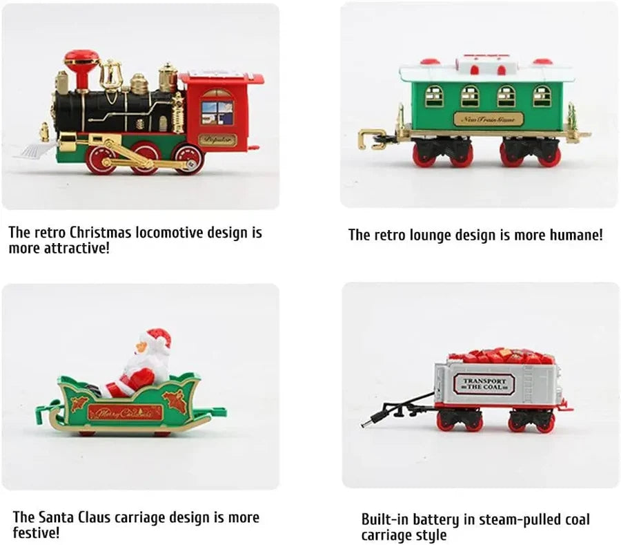 SANTA'S EXPRESS CHRISTMAS TRAIN SET