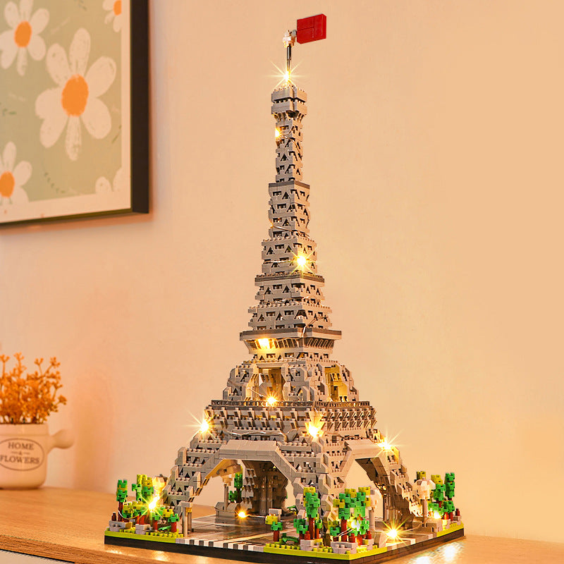 Architecture Eiffel Tower Blocks Set