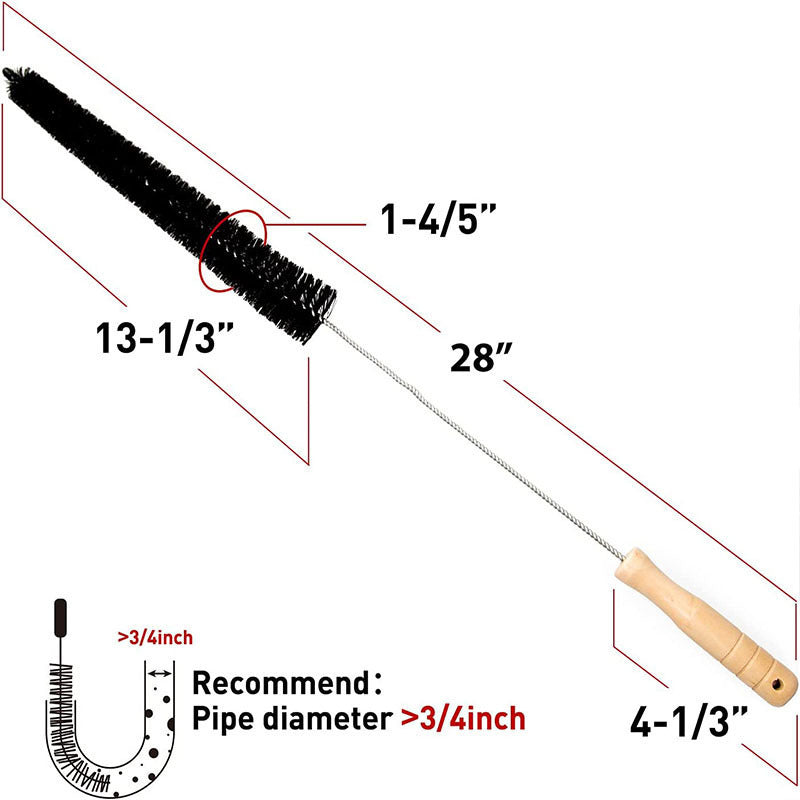 Long Flexible Cleaning Coil Brush