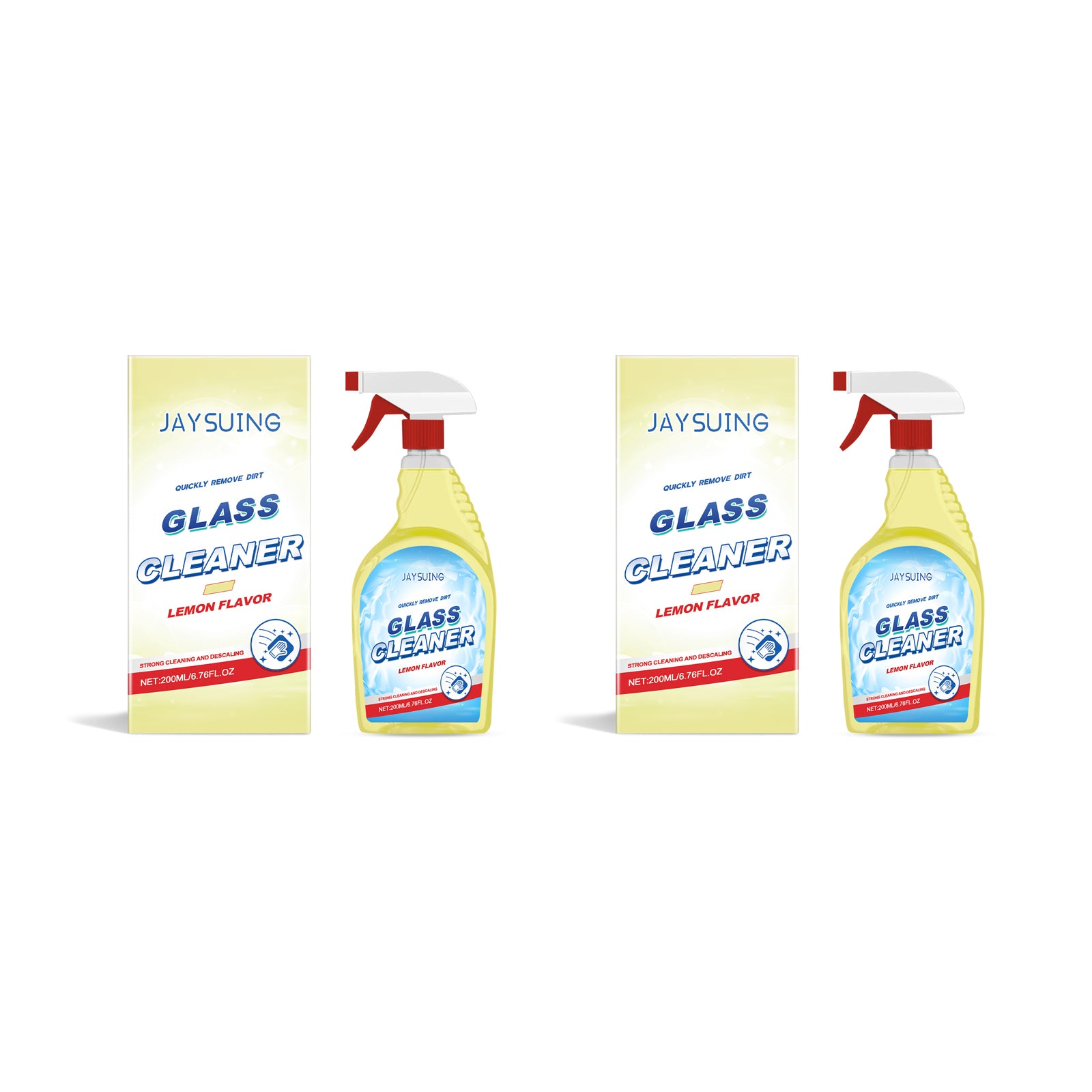 Lemon Flavored Glass Cleaner