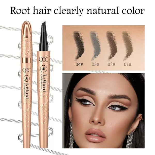 3D Microblading Eyebrow Tattoo Pencil 4 Fork Tip