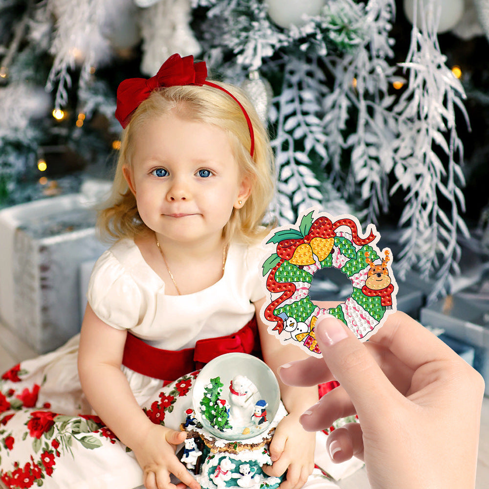 🤶Christmas Diamond Painting Sticker Kit