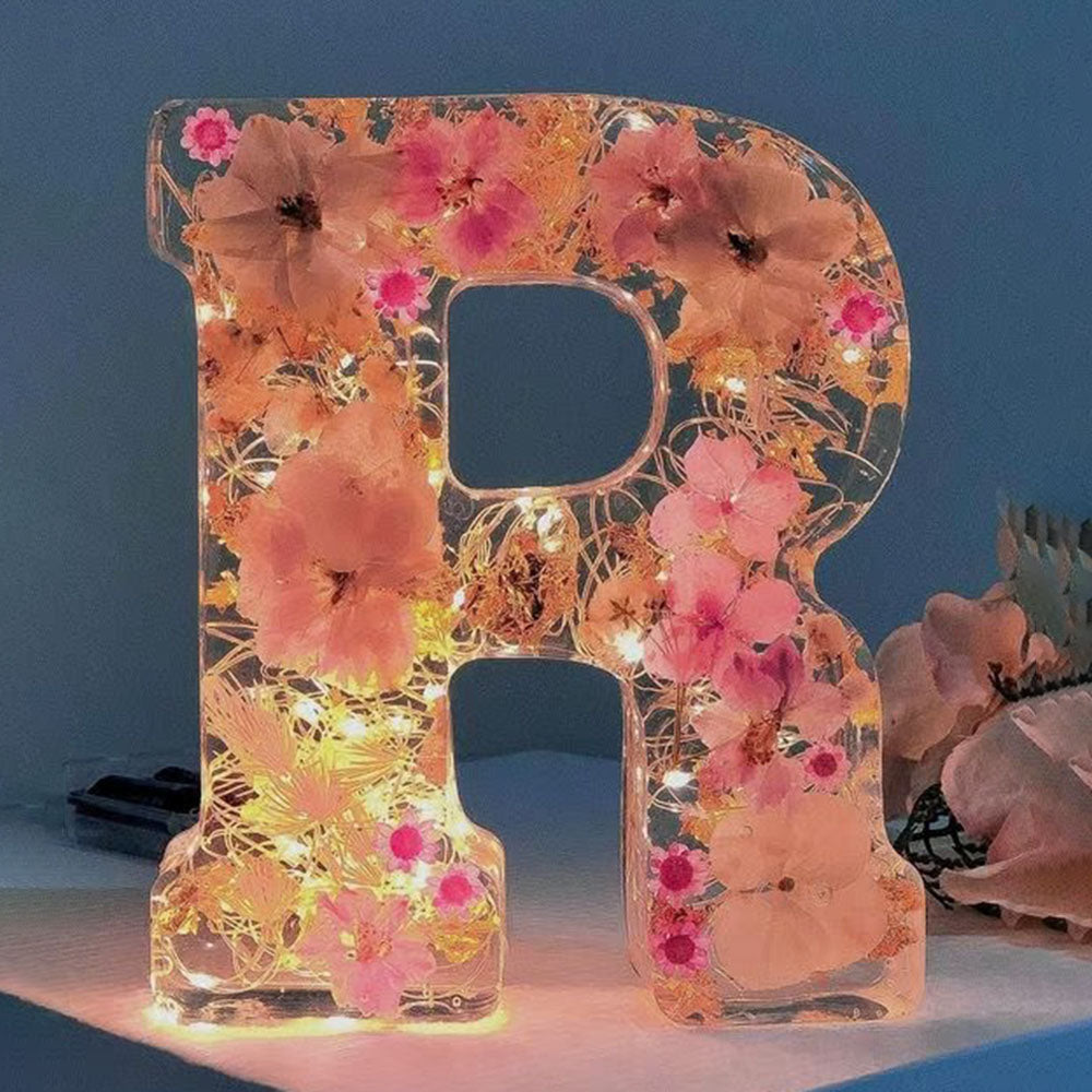 Handmade Floral Night Light