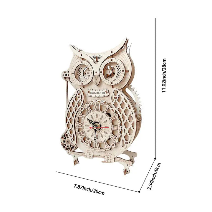 🦉3D Owl Super Wooden Mechanical Model Puzzle Set