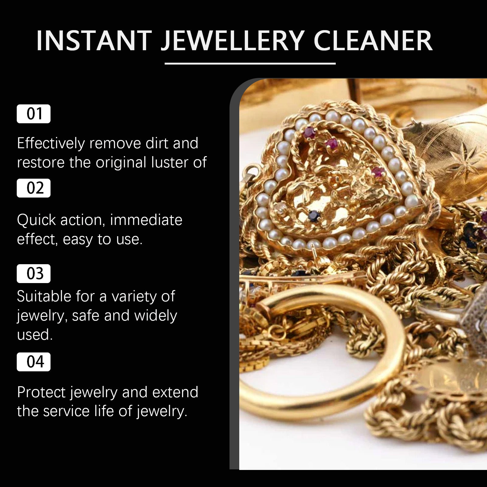 Awsome Instant Shine Jewelery Cleaner