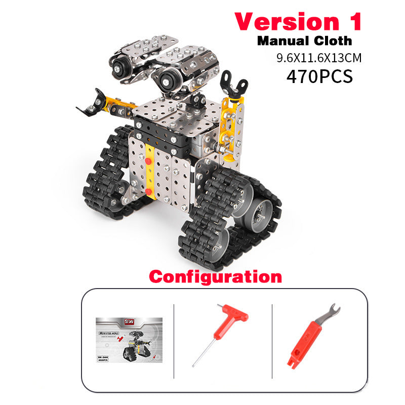 Metal Building Block Remote Control Robot