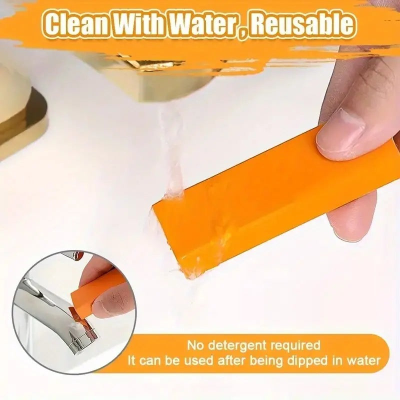 Stainless Steel Stain Eraser,Reusable Dry- Wet Eraser Kitchen Cleaning Tool