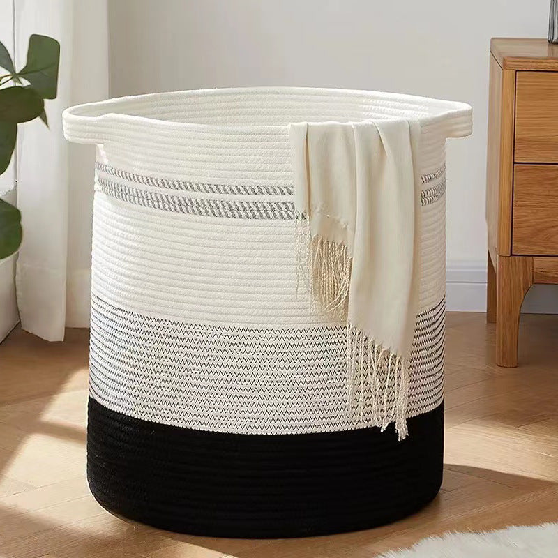 With HandlesWoven Storage Laundry Hamper