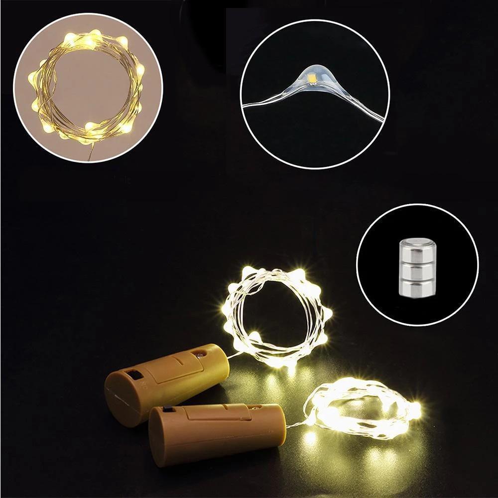 LED Bottle Light Cork Night Light DIY Deco Gift