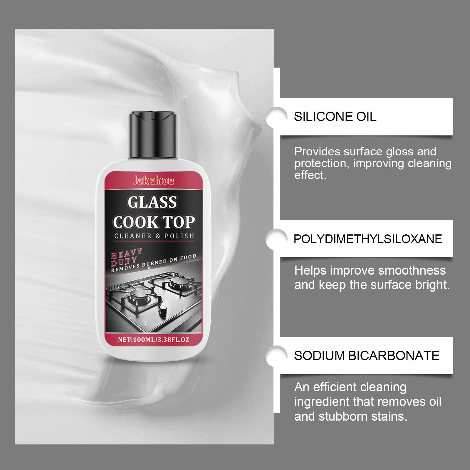 Cooktop Heavy Duty Cleaner & Polish