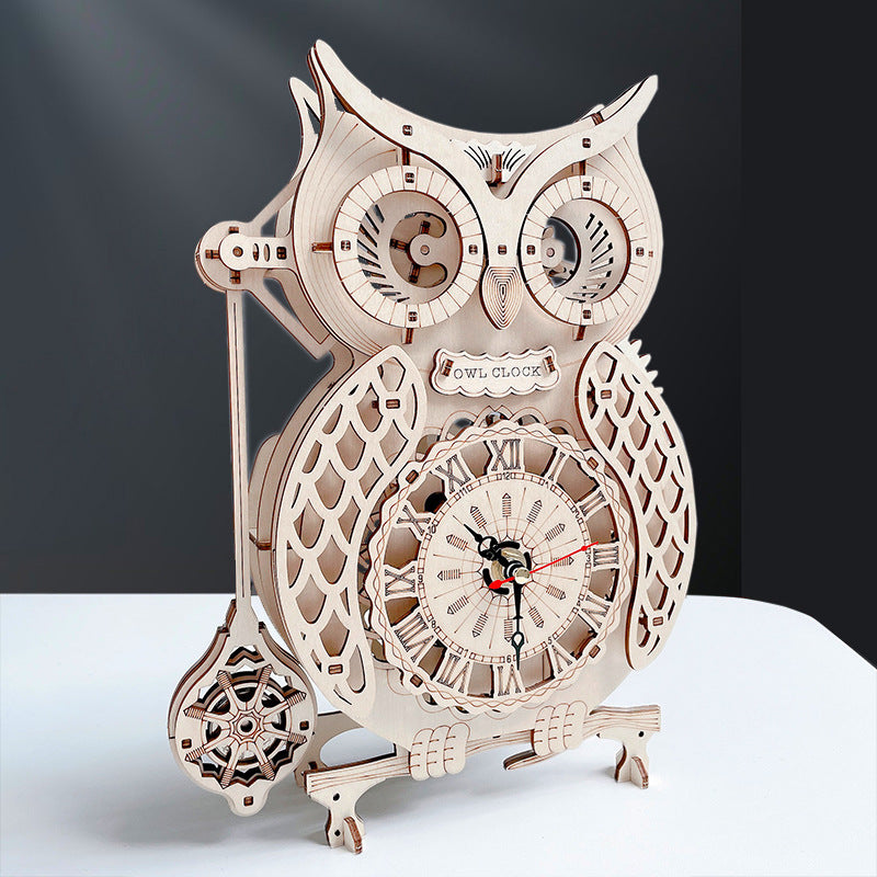 🦉3D Owl Super Wooden Mechanical Model Puzzle Set