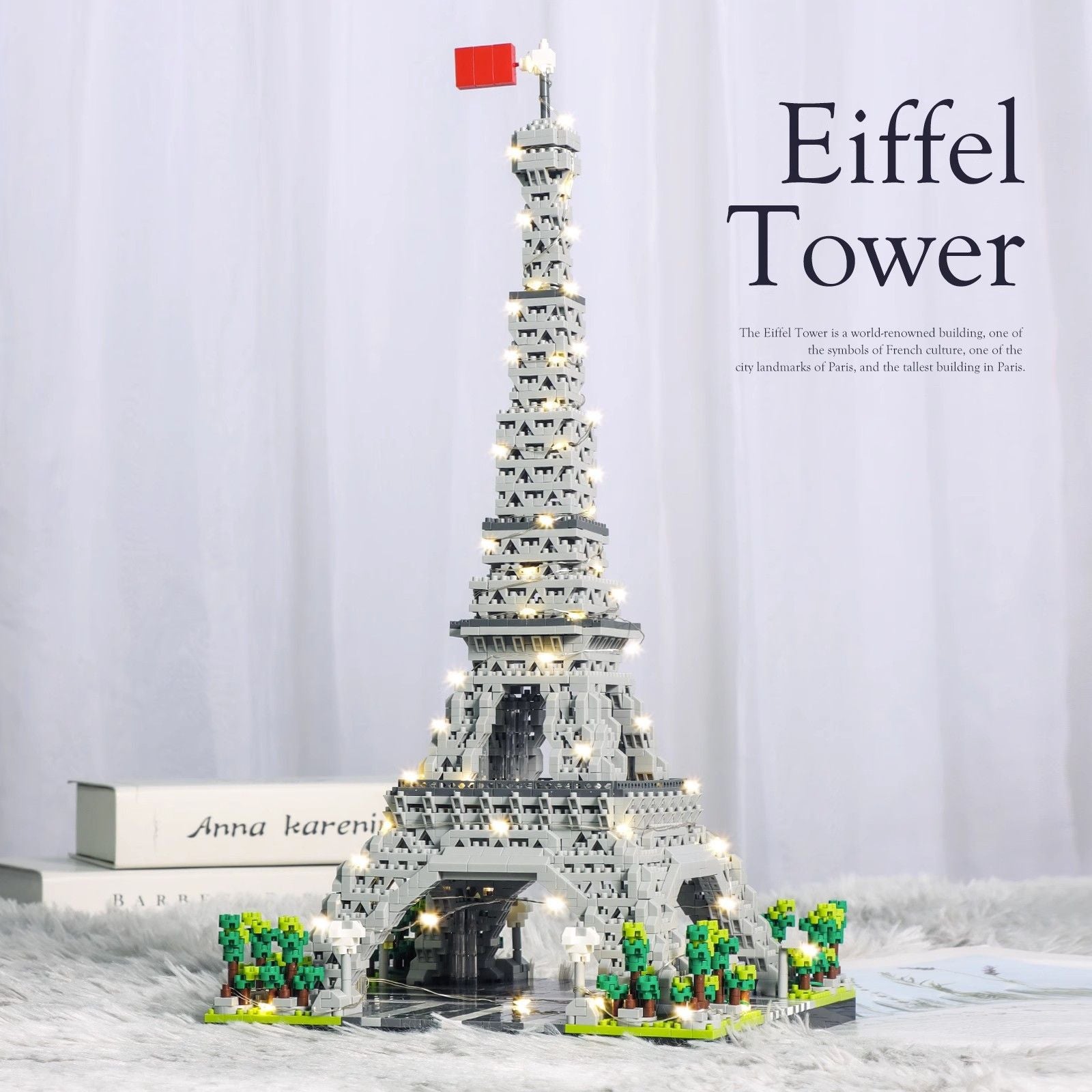 Architecture Eiffel Tower Blocks Set