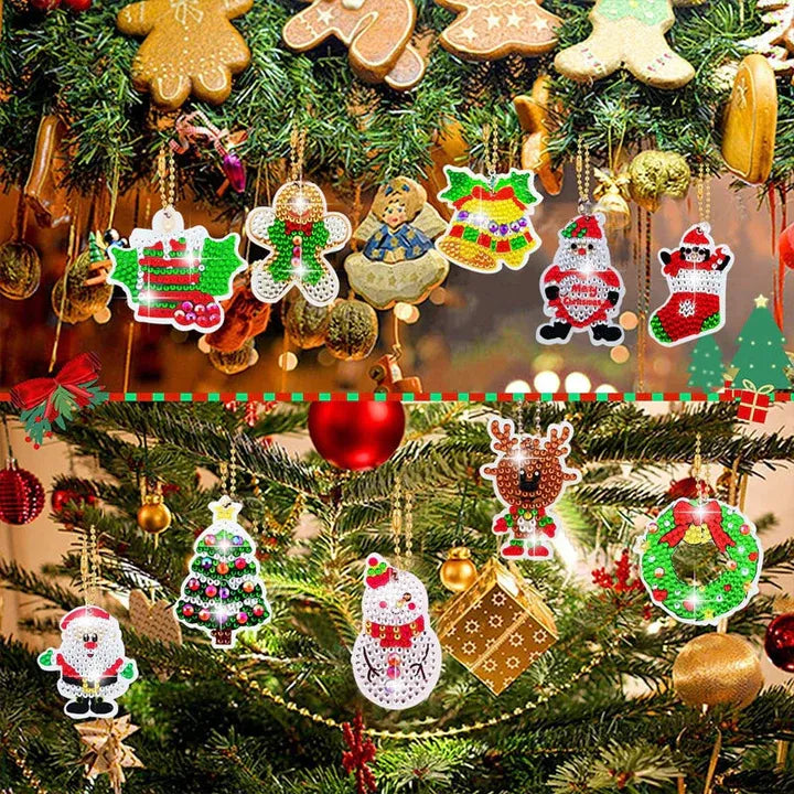 🤶Christmas Diamond Painting Sticker Kit