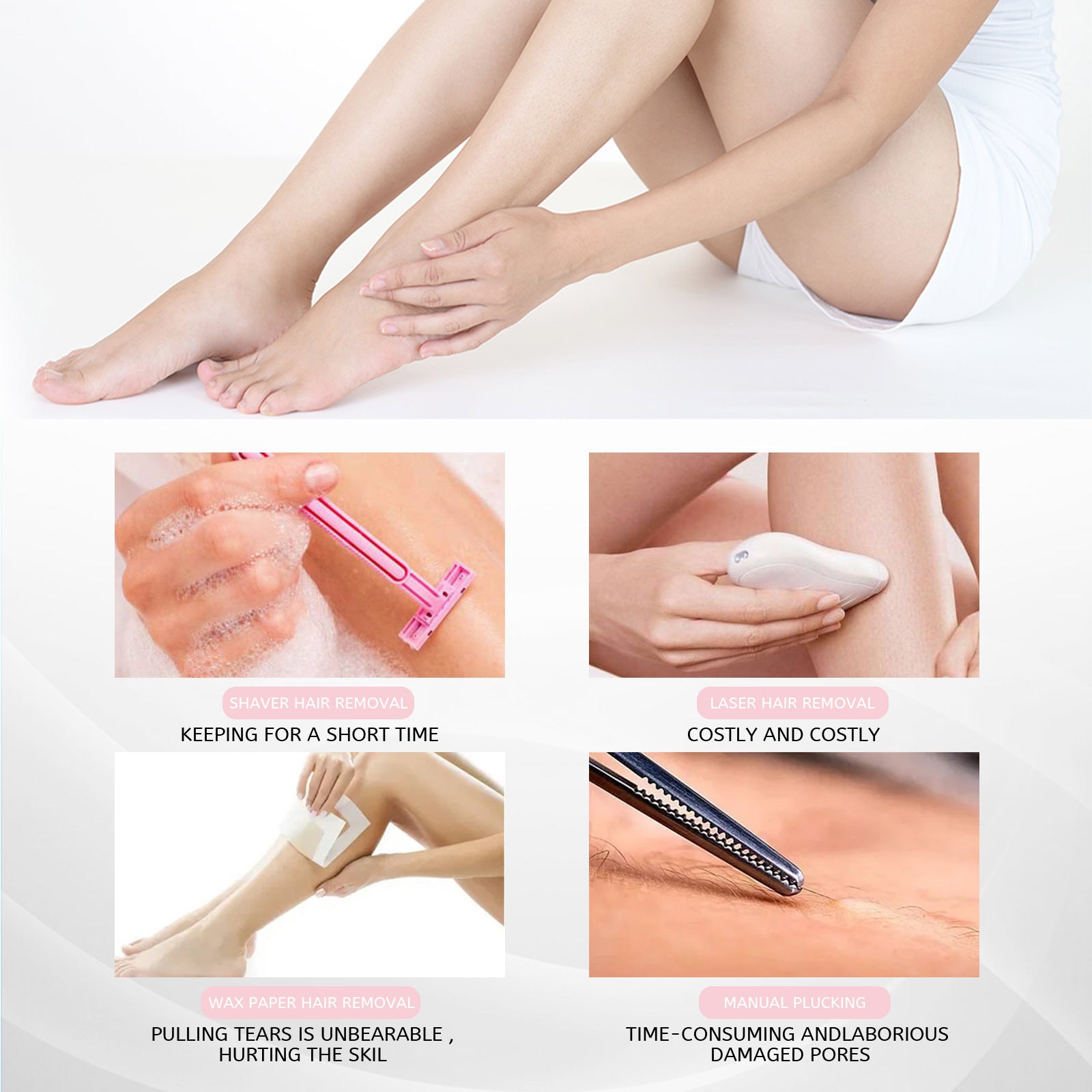 Honey Mousse Hair Removal Spray