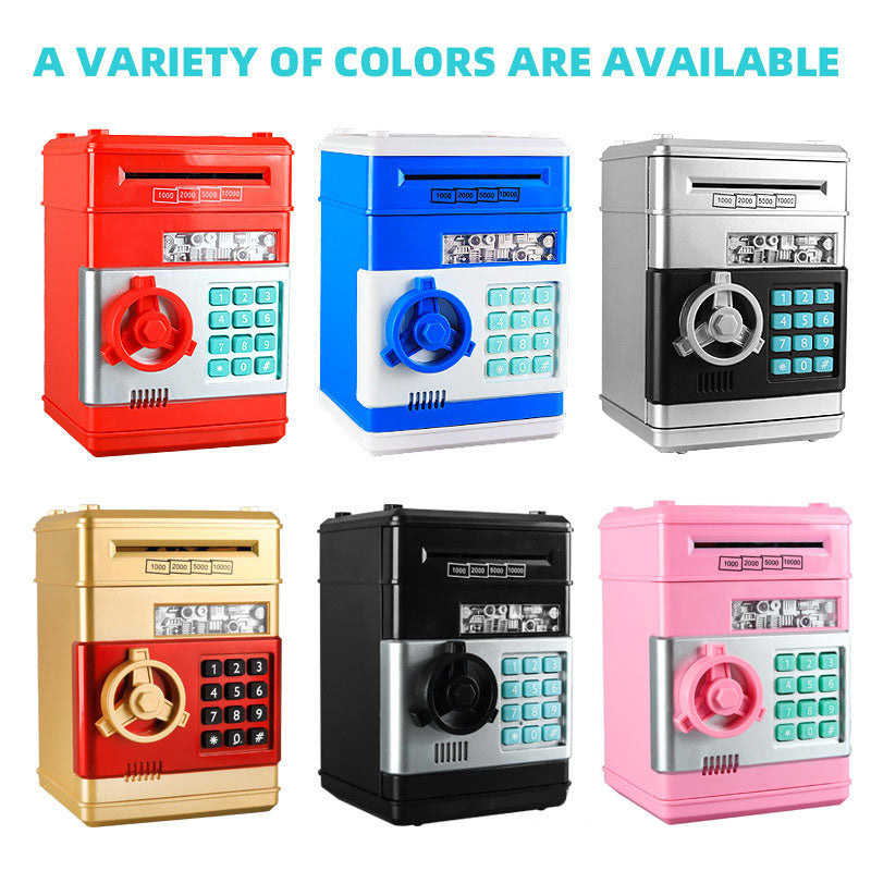 💴ATM Cash Coin Banks Money Saving Box With Password