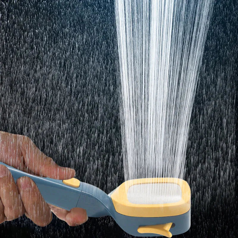 4-Mode Handheld Pressurized Shower Head