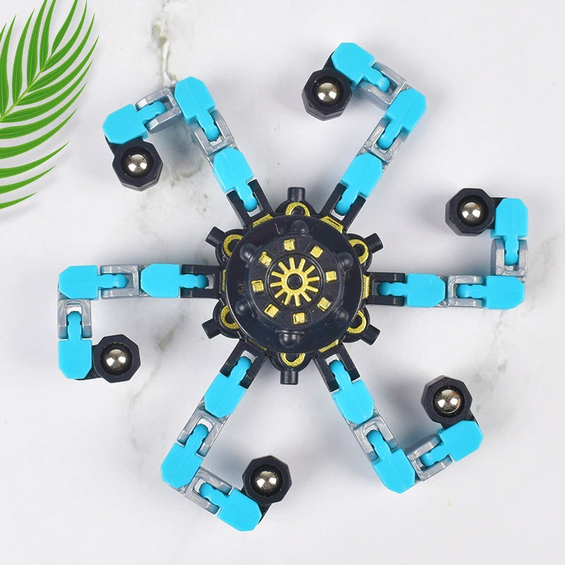 Fidgets Sensory Toys Transformable Chain Mechanical Fidget Toy