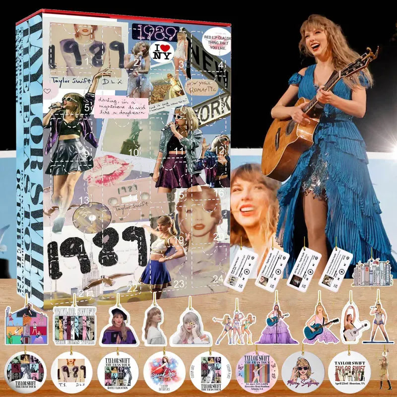 🎅Taylors 24-Day Christmas Advent Calendar Keychain