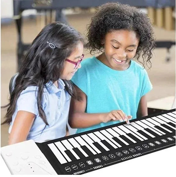 🎹Portable 49 Keys Flexible Roll Up Piano