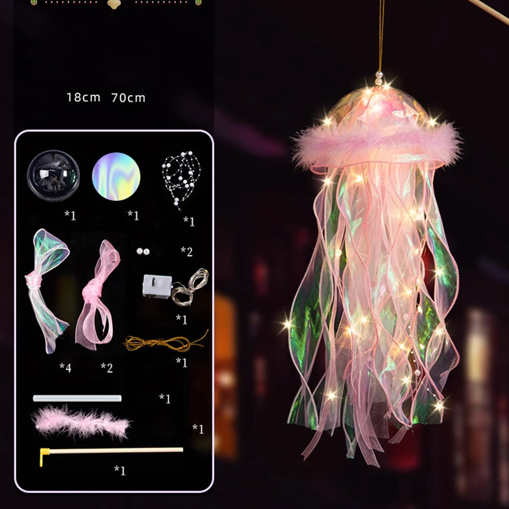 Handmade DIY Luminous Jellyfish Lamp