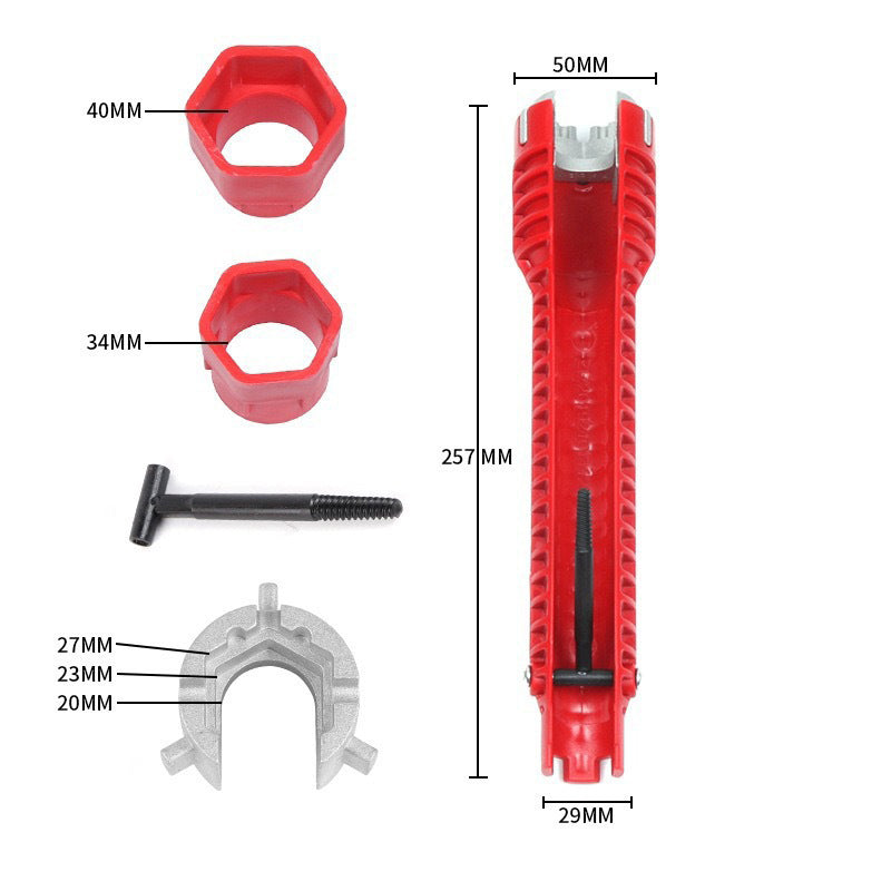 8-in-1/5-in-1 Sink Wrench