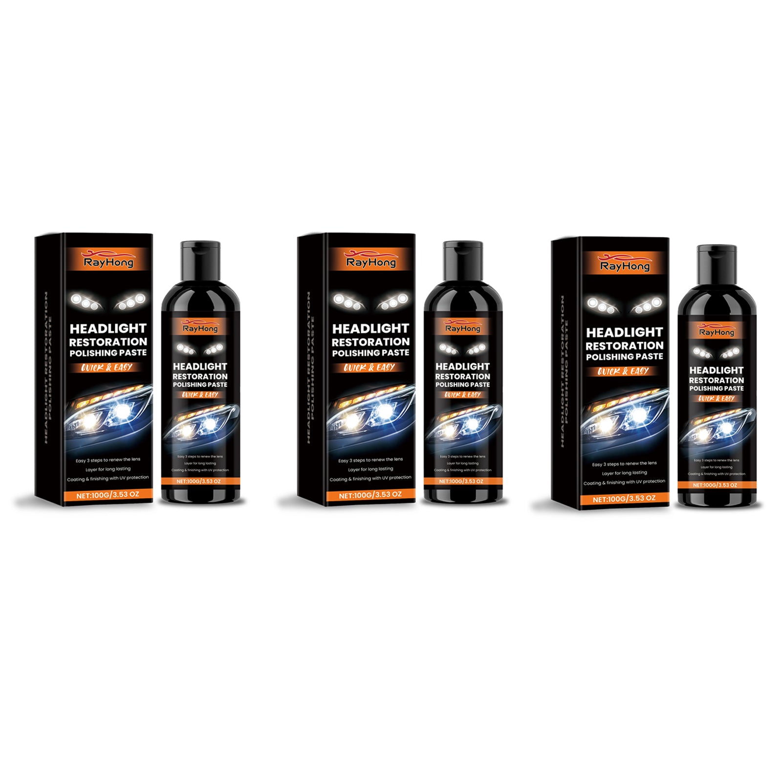 Car Headlight Polishing Agent