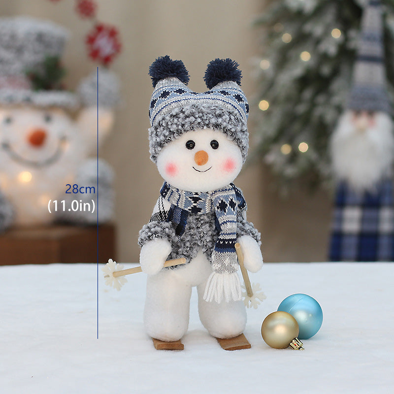 Christmas Blue New Fabric Doll