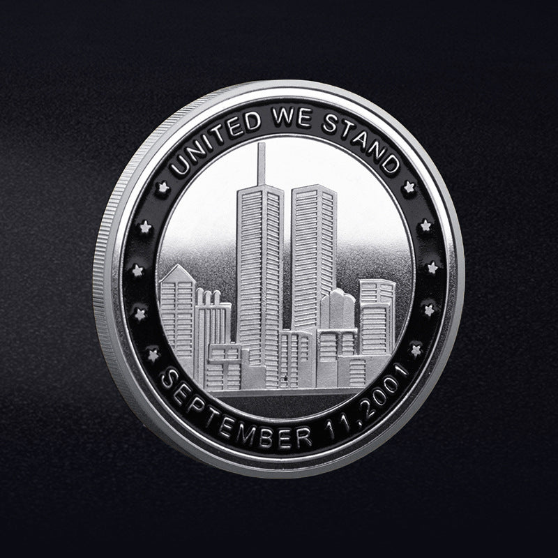 2001 United States Of America World Trade Center September 9/11 Commemorative 'UWS' United We Stand 1Oz 24kt Liberty Gol