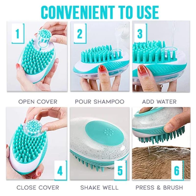 Pet Bath And Massage Brush