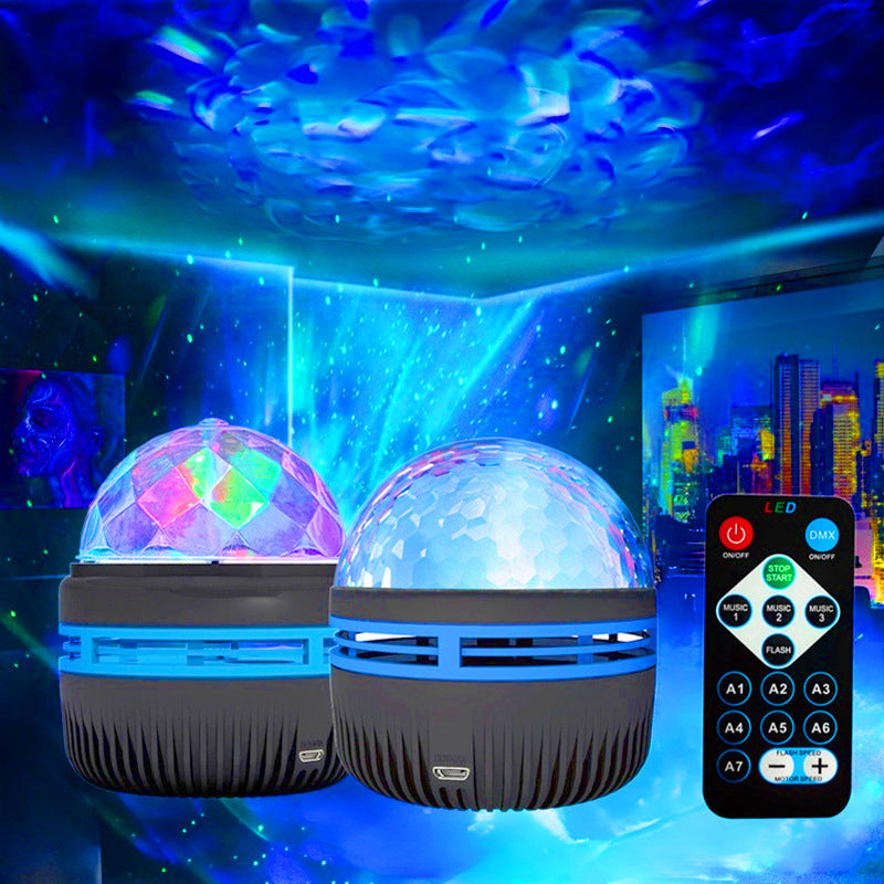 2 In 1 Northern Lights And Ocean Wave Projector