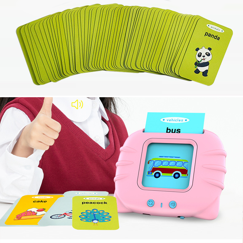 Talking Flash Cards Educational Toys For Toddlers Age 2-6