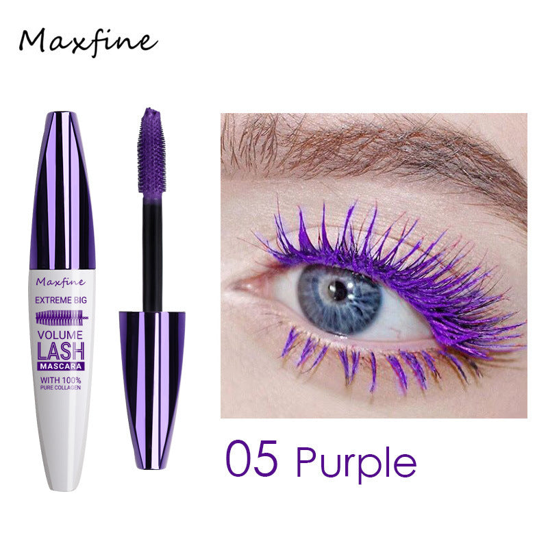 Silk Fiber Mascara Lash Color Mascara Waterproof Rimel 3D Mascara Eyelash Extension Thick Lengthening Eye Lashes