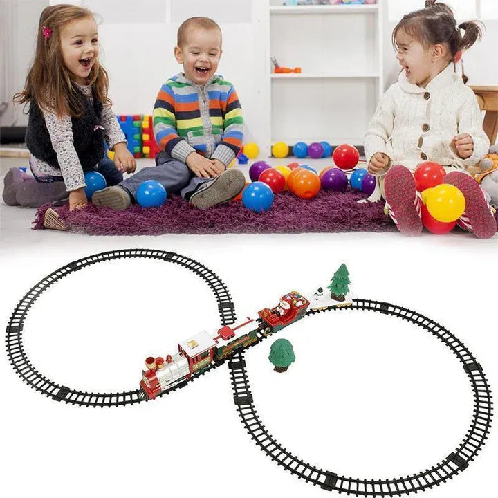 🎁🎅Christmas Electric Rail Car Train Toy