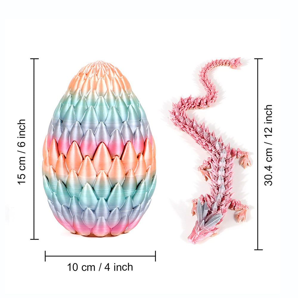 3D Printed Dragon Scale Egg Creative Toy Ornaments