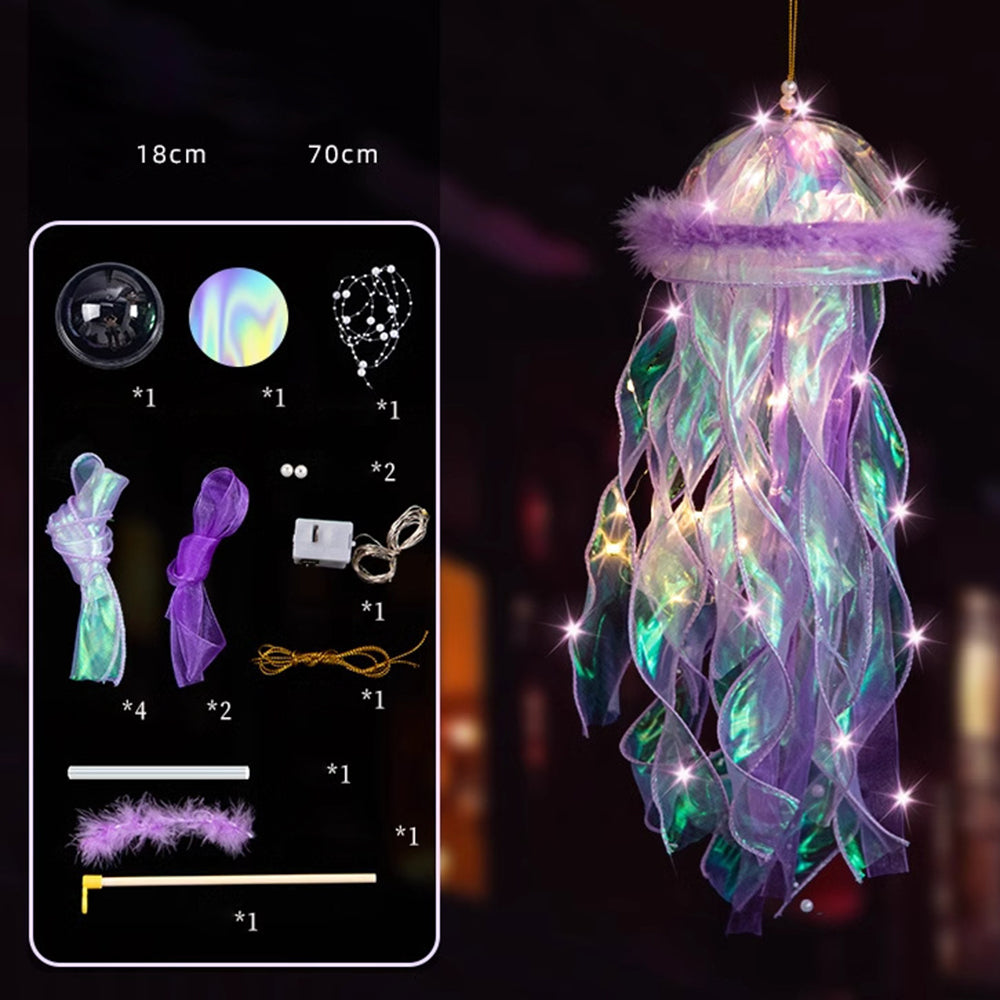 Handmade DIY Luminous Jellyfish Lamp