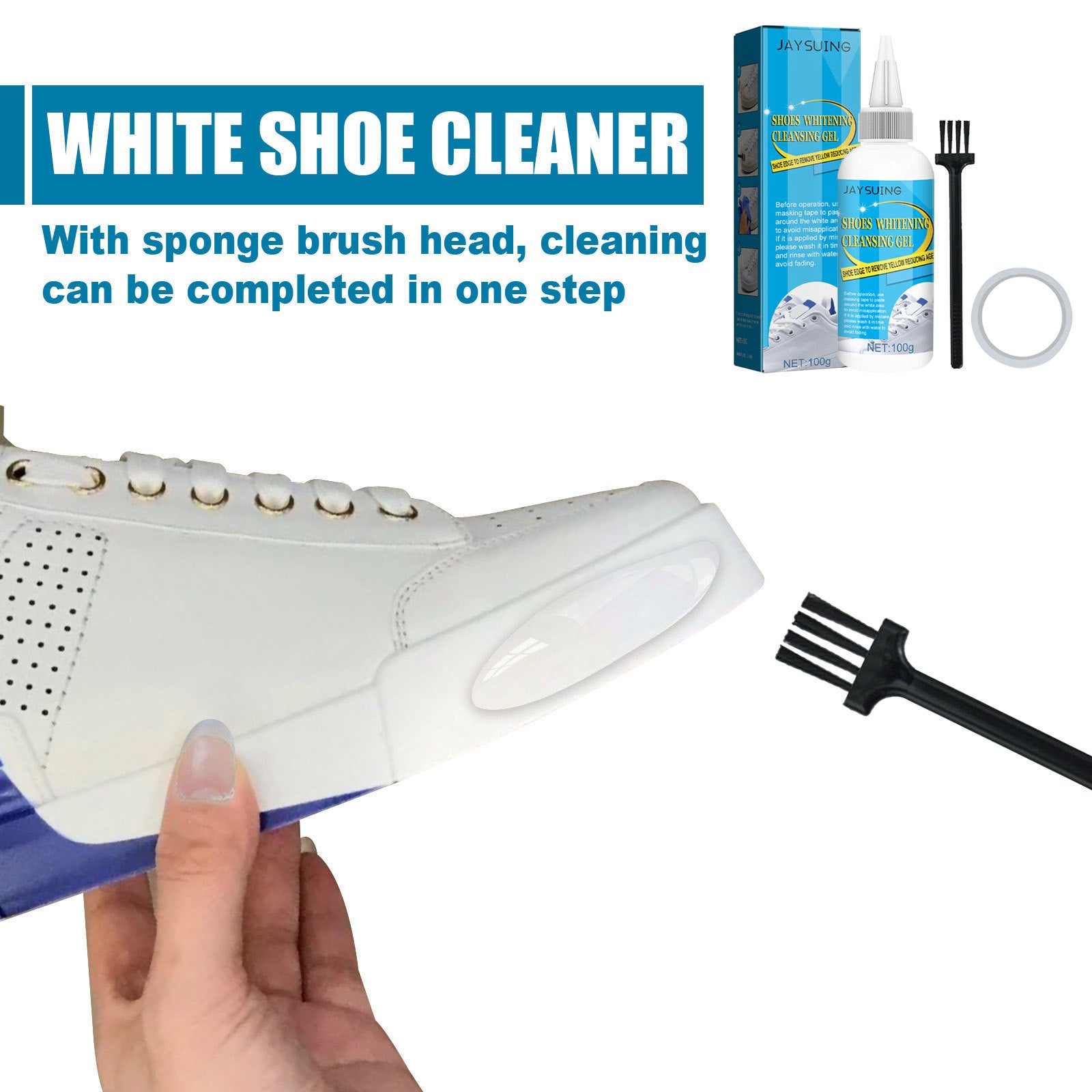 Shoes Whitening Cleansing Gel